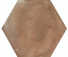 Marca Corona Terra Rosso Esagono 21,6x25