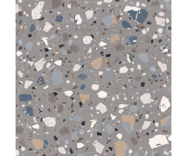 Dlažba jako terrazzo Sant Agostino Deconcrete De-Maxi Deco Grey 90x90