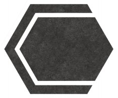 Codicer Hex 25 Labyrinth Black 22x25 Hexagonal