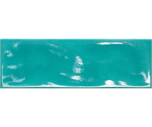 Retro obklad Tonalite Kraklé acqua 10x30 - tyrkysová