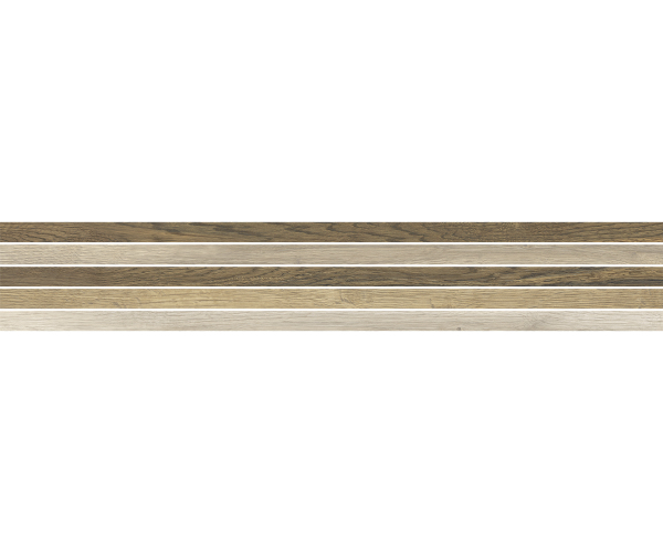 Dekor jako dřevo Ascot Ascot Deep Wood Cannetto 20x120 Nat. - hnědá