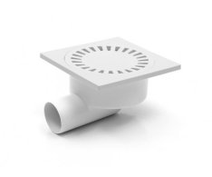 326p-pv Boční D50/95, Plastová Mřížka 150x150mm