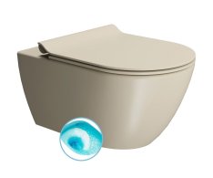 Gsi Pura Závěsná Wc Mísa, Swirlflush, 36x55cm, Creta Dual-mat