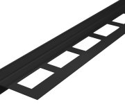 Sapho Spádová Lišta, Levá, Výška 10mm, Délka 1000mm, černá Mat