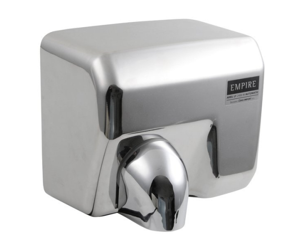 Empire Bezdotykový Elektrický Osoušeč Rukou 230 V, 2400 W, 278x243x213 Mm, Nerez Mat