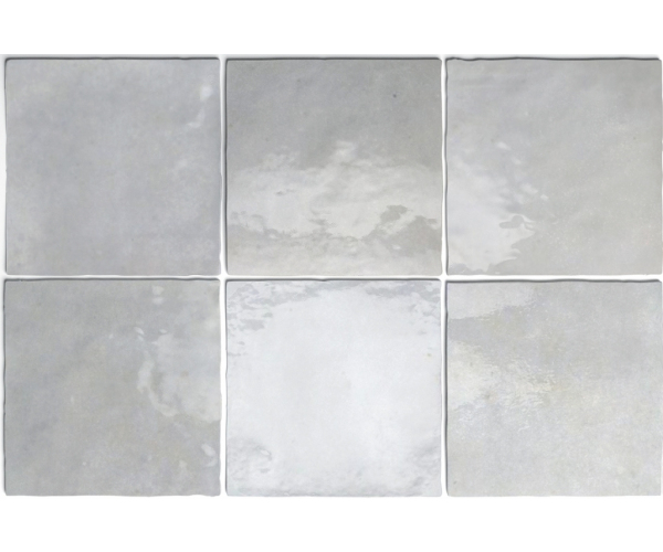 Retro obklad Equipe Artisan Alabaster 13,2x13,2 - šedá