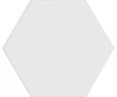Equipe Kromatika White 11,6x10,1 Hexagon Matt