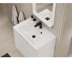 Umyvadlo Classic Slim - Umyvadlo Classic Slim 60, s otvorem pro baterii, s přepadem