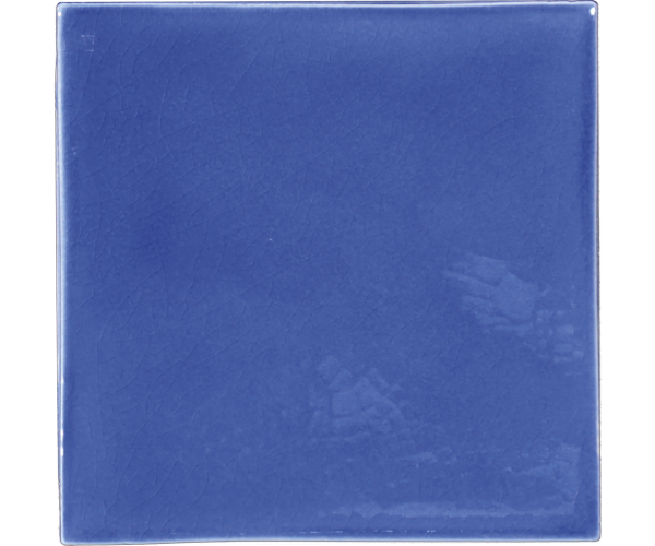 Retro obklad Grazia Essenze Oceano Craquele 13x13 Luc. - modrá