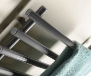 Aqualine Such Elektrický Sušák Ručníků, 570x465mm, 72w, šedý Hliník-metalíza (ral9007)