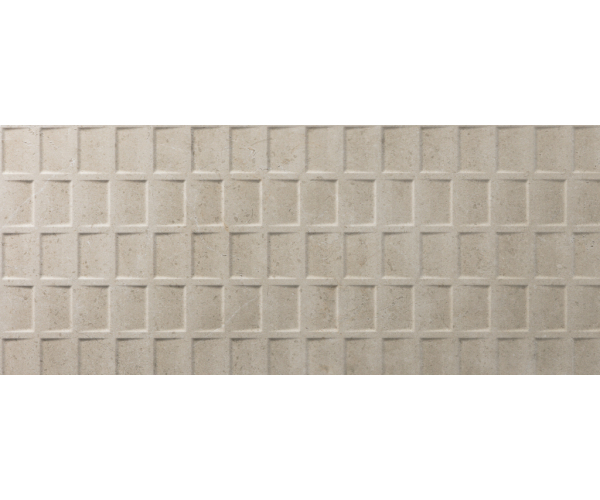 Vzorovaný dekor Ecoceramic Dec. Flagstone Taupe 40 x 120 Rect. - béžová
