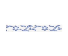 Brennero Ricordi Stencil Bleu basso 3x20 - listela