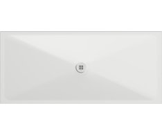 Gsi Keramická Sprchová Vanička, Obdélník 200x90x2cm, Bílá Mat
