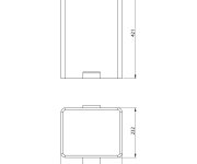 Sapho Odpadkový Koš 12l, Soft Close, Nerez Mat
