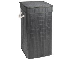 Gedy Tatami Koš Na Prádlo 35,5x63x35,5cm, černá/bílá