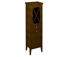 Sapho Cross Skříňka Vysoká S Prádelním Košem 49x170x39cm, Pravá, Buk