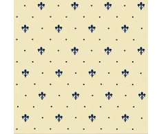 Petracers Grand Elegance Giglio blu su crema 20x20