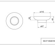 Keramická Miska K Mýdelníku - Soupravy: Flos A Palla SD-F+00201818