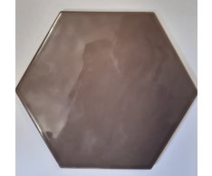 Deceram Hex Devon Dark Pardo 17,5x20,2