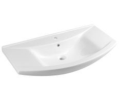 Aqualine Zero 97 Keramické Umyvadlo Nábytkové 97x51cm, Bílá