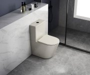 Sapho Paco Wc Kombi, Rimless, Spodní/zadní Odpad, Ivory