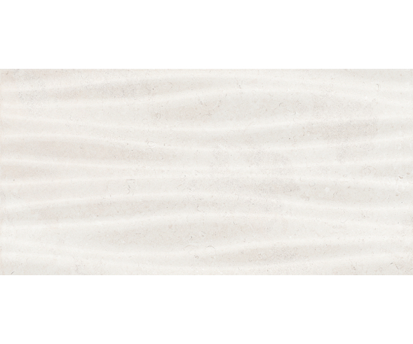 Dekor jako kámen EdimaxAstor Feel White Waves 30x60 Rett. - bílá