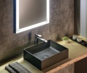 Sapho Formigo Betonové Umyvadlo Na Desku, 47,5x36,5cm, Antracit Mat