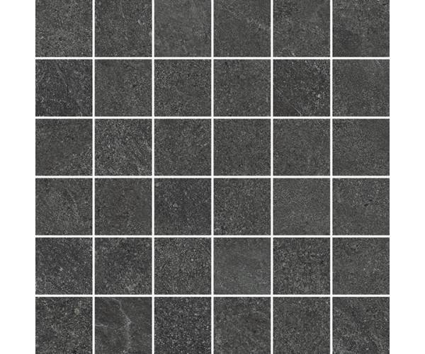 Mozaika jako beton Mirage Motley Glastonbury MT08 Mosaico 36T 30x30 Nat. - antracitová