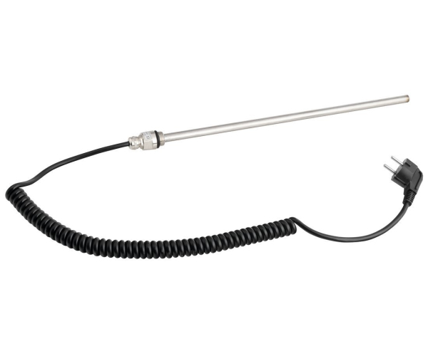 Aqualine Topná Tyč, Kroucený Kabel/černá, 400 W