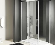 Gelco Fondura Boční Stěna 1000mm, čiré Sklo