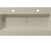 Gsi Pura Keramické Dvojumyvadlo Slim 122x46cm, Creta Mat