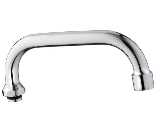 Aqualine Universální Výtokové Ramínko K baterii, 176mm, Typ-u, Chrom