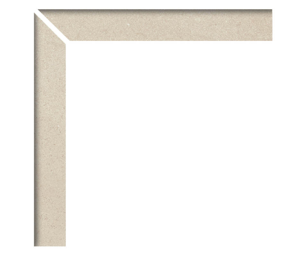 Sokl jako kámen APE Burlington Zanquin Recto Izq. Ivory 7,5x60 Rett. - béžová