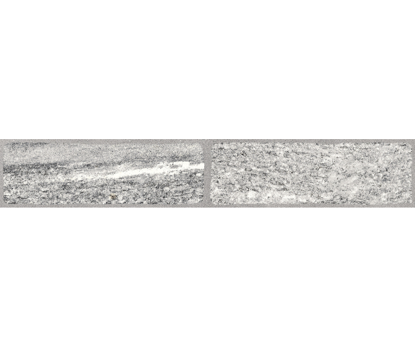 Dekor jako kámen Sichenia Pavé Delle Alpi Granito Muretto 10x60 Rett. - šedá