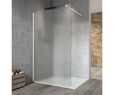 Gelco Vario White Jednodílná Sprchová Zástěna K Instalaci Ke Stěně, Matné Sklo, 1000 Mm