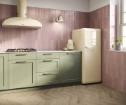 Obklad jako beton APE Acquarella Rose 7,5X30 Matt. - růžová