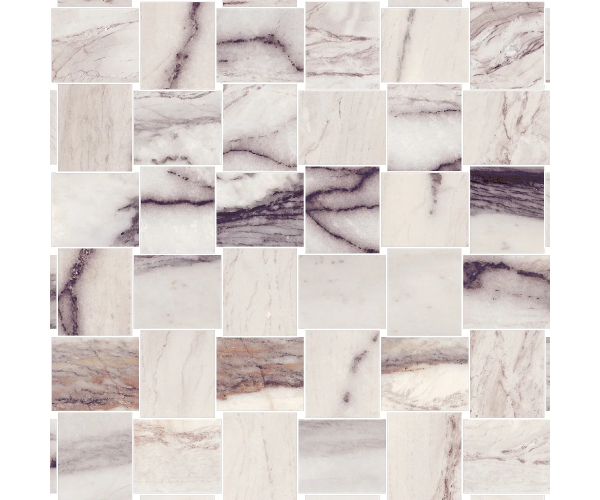 Mozaika jako kámen Sant Agostino Star Storm Marble Purple 30x30 Nat. Rett.
