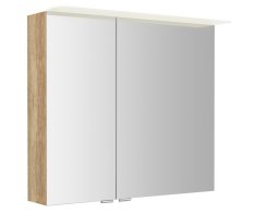 Sapho Linex Galerka S Led Osvětlením, 80x70x15cm, Dub Alabama
