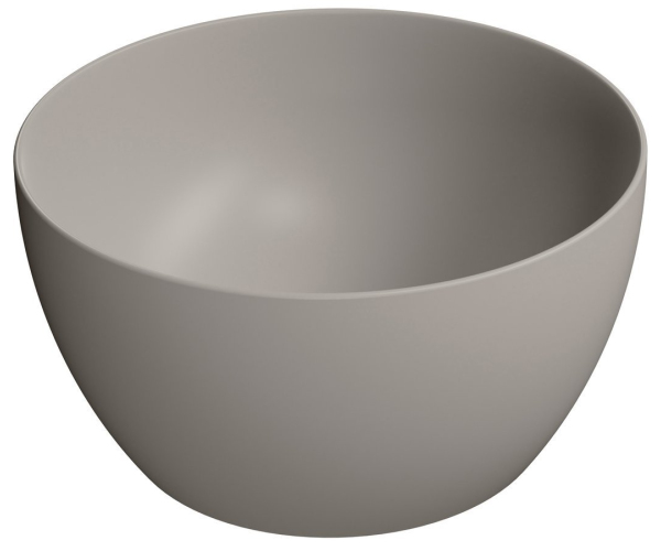 Gsi Pura Keramické Umyvadlo Na Desku Vysoké, Průměr 42cm, Tortora Mat