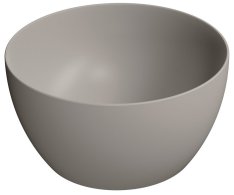 Gsi Pura Keramické Umyvadlo Na Desku Vysoké, Průměr 42cm, Tortora Mat