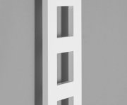 Sapho Block Otopné Těleso 280x1330 Mm, Bílá Mat