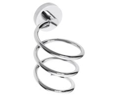 Sapho X-round Držák Fénu, Spirálový, Chrom