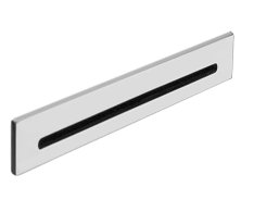 Polysan Cut Přepadová štěrbina 170x24mm A Click-clack Zátka, Chrom