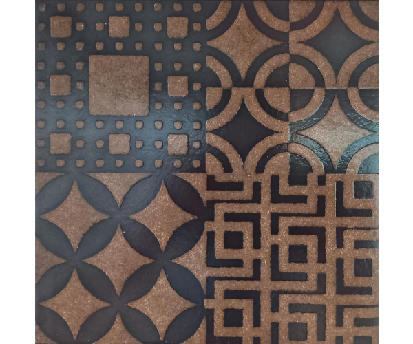 Vzorovaný dekor Bestile Afra Decor1 22,5x22,5 (skladem)