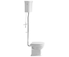Gsi Classic Wc Mísa S Nádržkou, Zadní Odpad, Bílá-chrom
