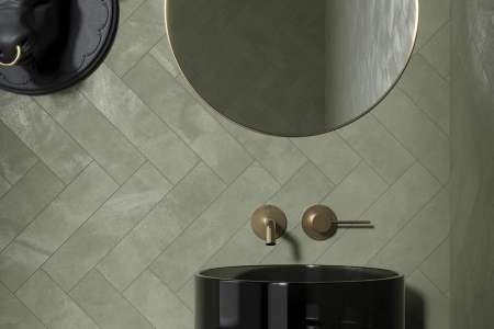 Zelené dlaždice 7,5x30 Mariner Duecento25 Nr.15