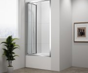 Polysan Deep Sprchové Dveře Skládací 1000x1650mm, čiré Sklo