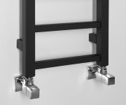 Sapho Metro Light Otopné Těleso 300x1500 Mm, černá Mat