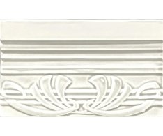 Grazia Epoque Terminale Deco Bianco Matt. 12x20