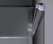 Polysan Modular Shower Stěna K Instalaci Na Zeď, Pro Připojení Pevného Panelu, 1000 Mm